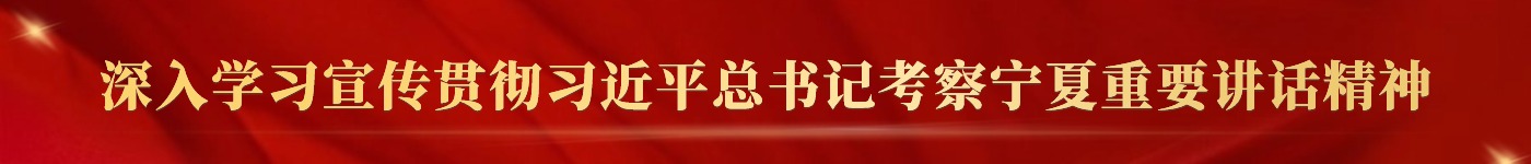 深入學習宣傳貫徹習近平總書記考察寧夏重要講話精神